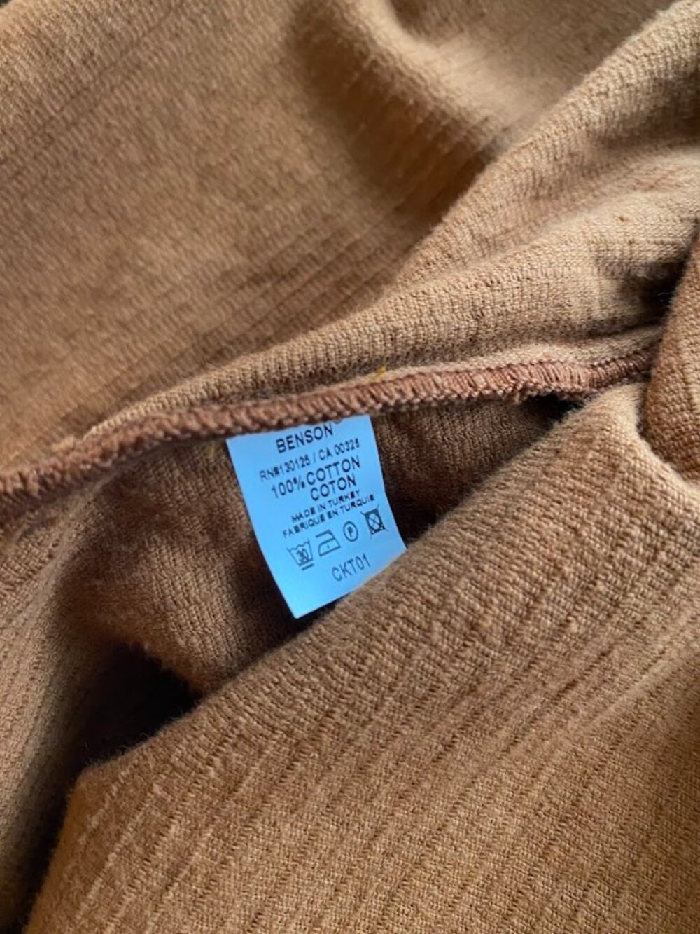 Benson Asheville Corduroy Jacket - M / Camel Colour - Picture 7 of 8